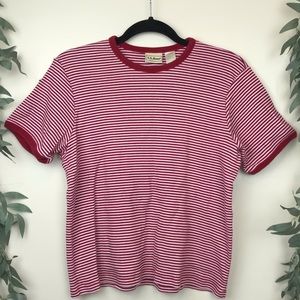 90s LL Bean Ribbed T Shirt Vintage Oversize